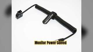 Alvins Cables D Tap Mini Câble d'alimentation pour moniteur XLR