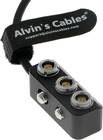 Run Stop Power Cable ARRI Alexa Mini LF RS 3 Pin To RS 3 Pin And 2×2 Pin 1 To 3 Power Splitter Box For ARRI RED Teradek
